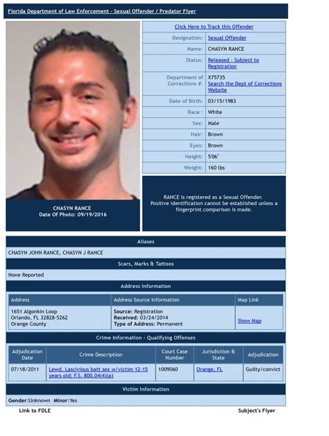 adam lash on twitter just a friendly reminder chasyn rance is a registered sex offender