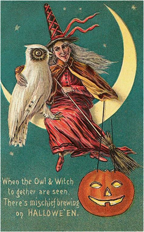 mockerycom vintage halloween cards part