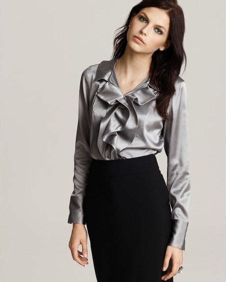 294 best satin blouses images on pinterest satin blouses silk satin and blouse dress