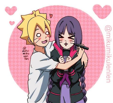 Boruto And Sumire Maybe The New Couple Of The New Generation ♥♥♥