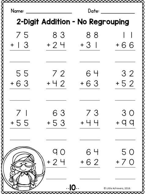digit addition  subtraction  regrouping