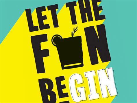 Let The Fun Be Gin Book Cover By Kate Cooper On Dribbble