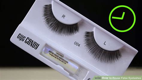 how to reuse false eyelashes 10 steps with pictures wikihow