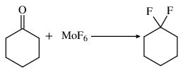 organic chemistry fluorination  carbonyl compounds  molybdenum