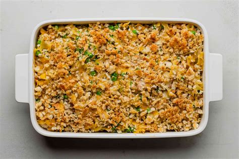 easy tuna noodle casserole with cheddar cheese recipe