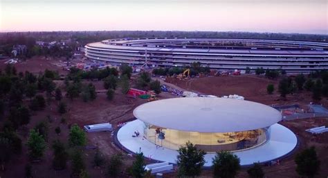 Apple Parks Steve Jobs Theater Officially Welcomed Visitors With Its