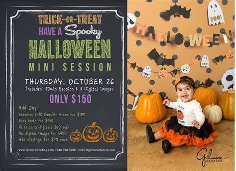 halloween mini sessions  gilmore studios orange county ca