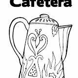 Cafeteras sketch template