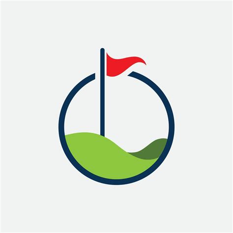 golf logo vector icon stock illustration  vector art  vecteezy