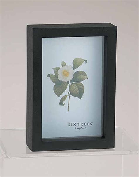 Shadow Box Black 4x6 Or 5x7 Picture Frame Sixtrees