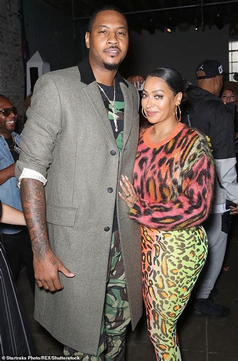 La La Anthony And Husband Carmelo ‘reconcile’ Almost Two