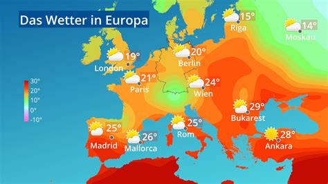 wettervorhersage fuer europa wetterde