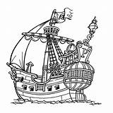 Kleurplaat Kleurplaten Piraat Piet Schip Piratenschip Piratenboot Piraten Colorear Schuit Scheve Pirat Colouring Pirates Ausmalen Coloriages Leukvoorkids Leuk Zeilschip Malvorlage sketch template