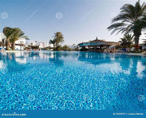 blue swimming pool stock image image  apartment holiday