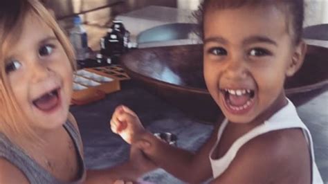penelope disick and north west speak their own language