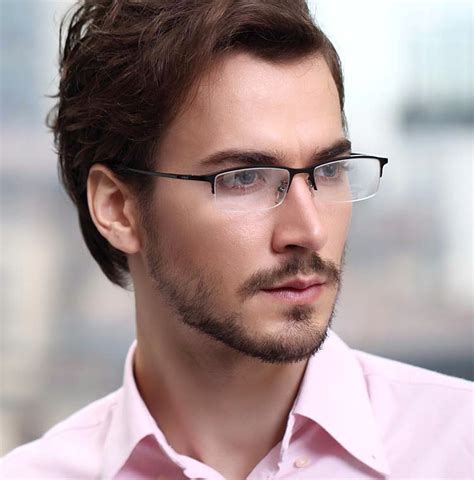 Rimless Glasses Oval Face
