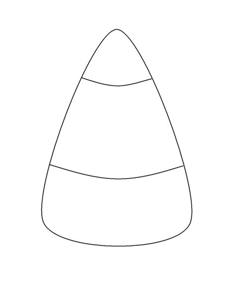 coloring pages  candy corn  coloring page