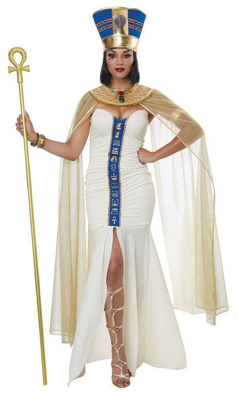 Queen Of Egypt Nile Nefertiti Cleopatra Women Costume Egyptian
