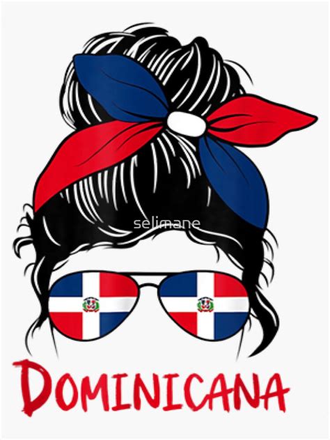 dominicana dominican girl republica dominicana republic sticker for