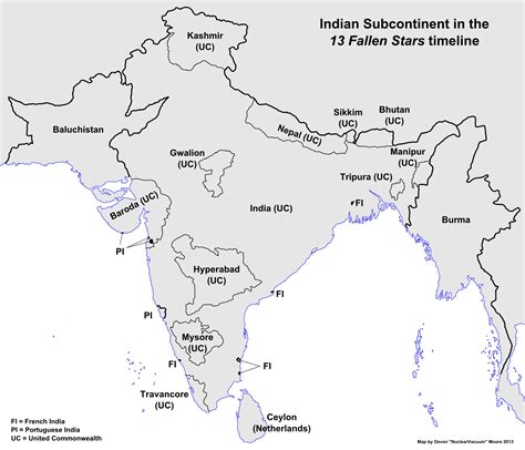image map   indian subcontinent  fallen starspng alternative history