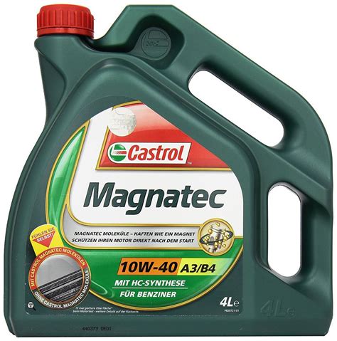 castrol magnatec engine oil   ab  bottle german label hatchback olio motori