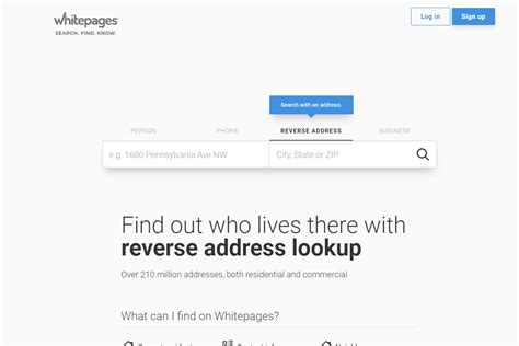 reverse address lookup resources