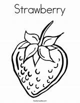 Erdbeere Strawberies sketch template