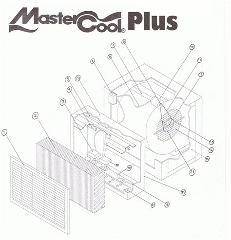 adobeair mastercool ec   parts breakdown list
