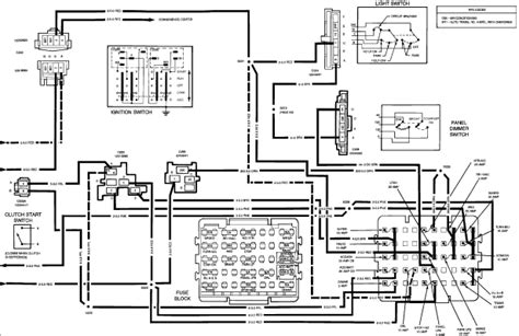 qa  chevy  truck wiring diagram gm wiring diagrams  dummies