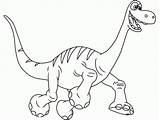 Arlo Dinossauro Andando Wecoloringpage Correndo Sorrindo Logodix Tudodesenhos Dinosaurio sketch template