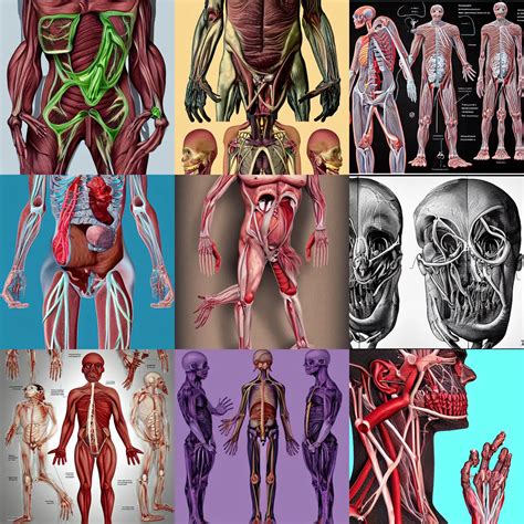anatomy  mutated human body horror stable diffusion openart