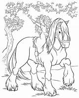 Horse Barbie Pages Coloring Fruit Trees sketch template