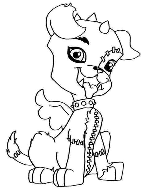 monster high black and white coloring pages monster high coloring pages