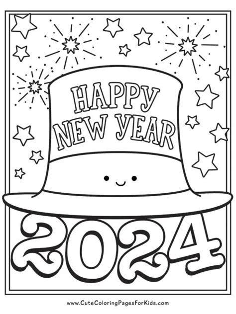 years coloring pages  printables   cute coloring