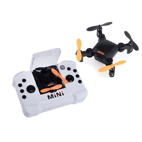 compact remote controlled mini drone     sky
