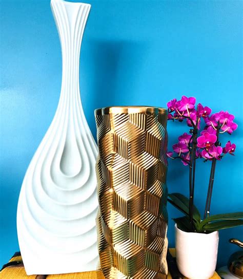 Tall Turquoise Vase By Ace And Luster