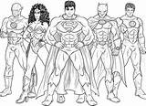 Justice League Coloring Pages Drawing Kids Print Lego Draw Dc Color Drawings Superhero Printable Young sketch template