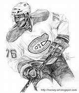 Montreal Coloring Canadiens Hockey Pages Nhl Canadians Boston Logo Bruins Subban Vs Goalie Artwork Playoffs Search sketch template
