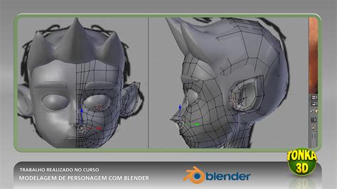 Curso Blender Modelagem De Personagem Blender 3d Curso Online