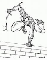 Coloring Spider Marvel Man Amazing Pages Great Kids sketch template