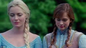 frozen once upon a time episode recap daily mail online