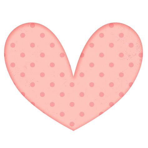Free Polka Dot Heart Digital Clipart Karen Cookie Jar