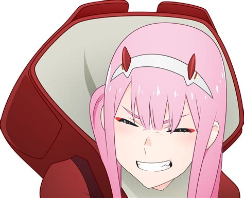 download anime darling in the franxx zero two full size png image