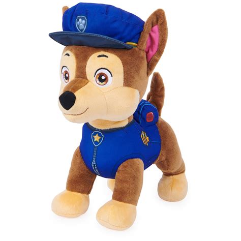 paw patrol talking chase   tall interactive plush toy  ages