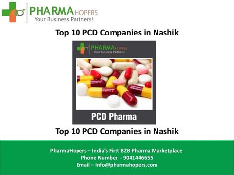 top  pcd companies  nashik