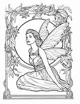 Coloring Fairy Pages Detailed Adult Choose Board Printable sketch template