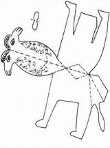 Armar Cammello Animales Camello Recortar Costruire Marionetas Colorea Juegos Malen Punkten Malvorlage sketch template