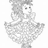 Fancy Nancy Coloring Pages Girl Getcolorings Color Getdrawings Popular Printable Kids sketch template