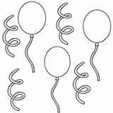 Coloring Pages Birthday Decorations Popular Party sketch template