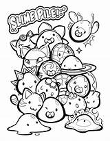 Slime Rancher Pile Coloringonly Becky Hopkins sketch template